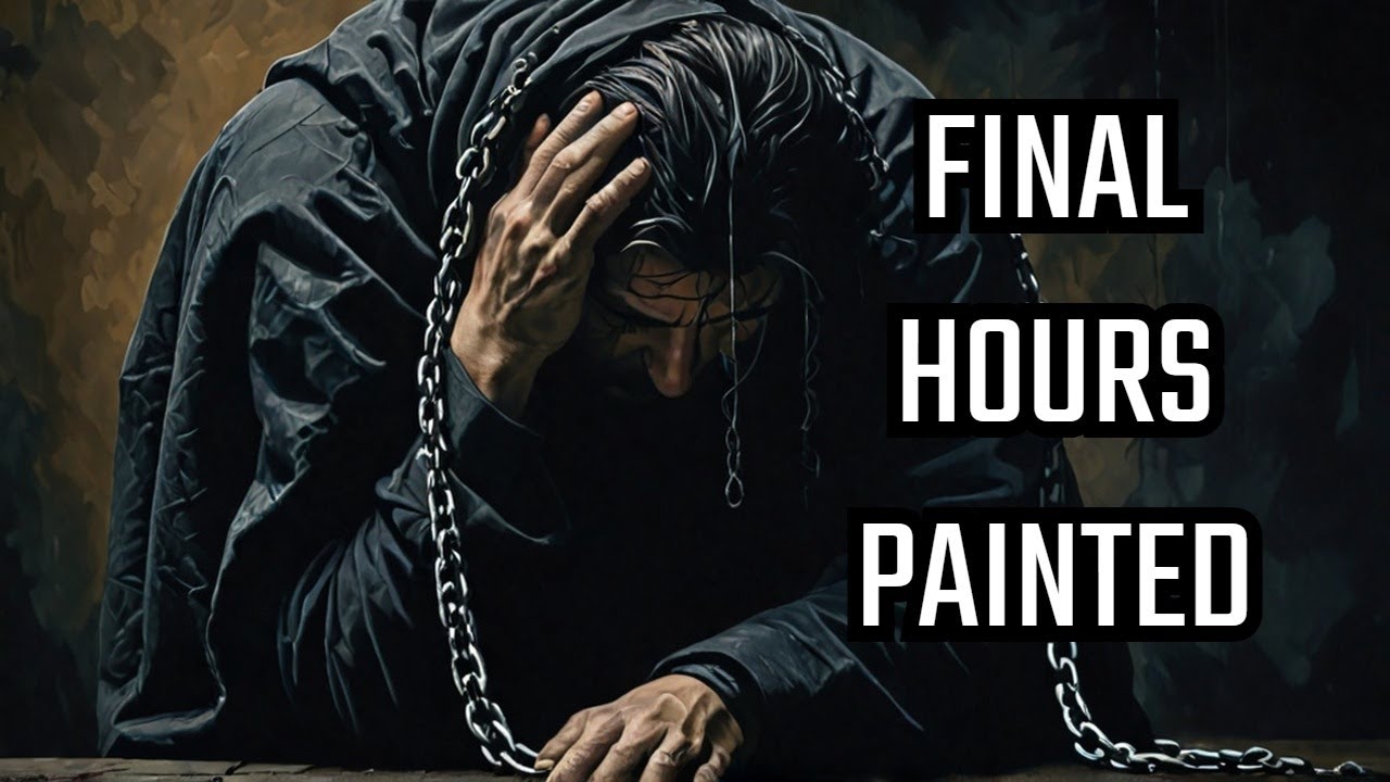 The Final Hours of a Condemned Man Mihaly Munkacsy Painting 🎨