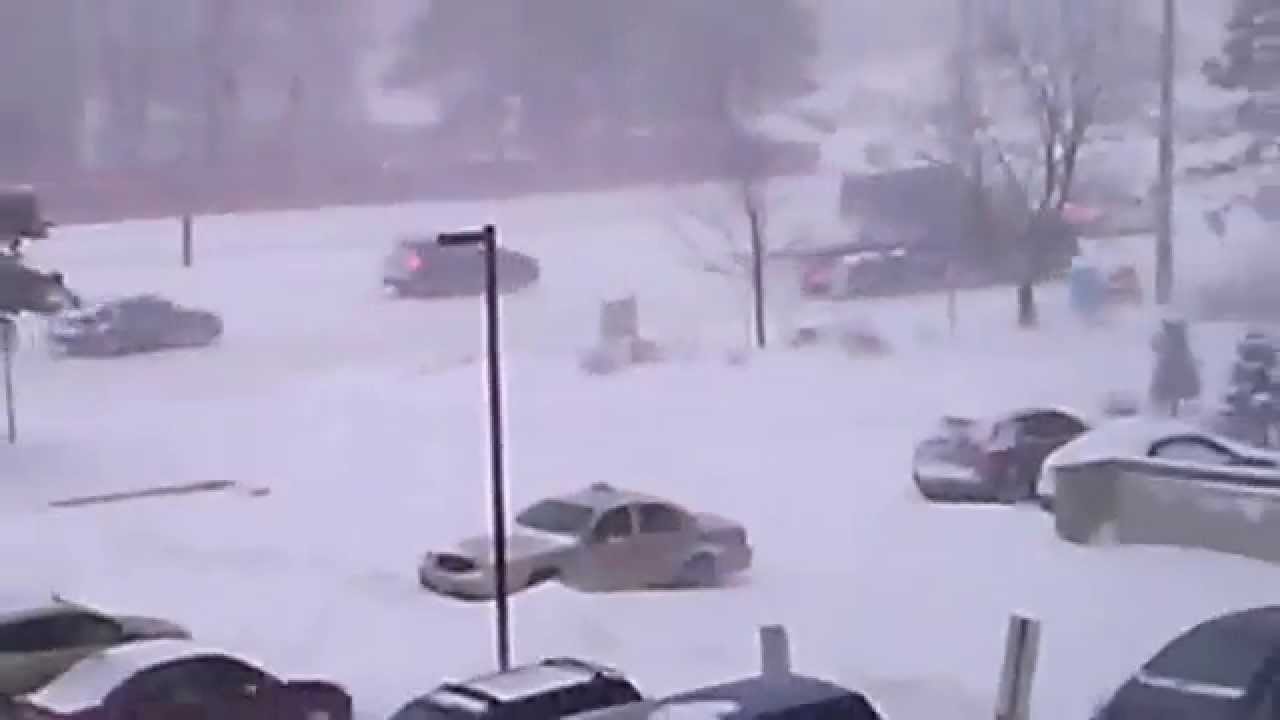 Mississauga snow storm YouTube