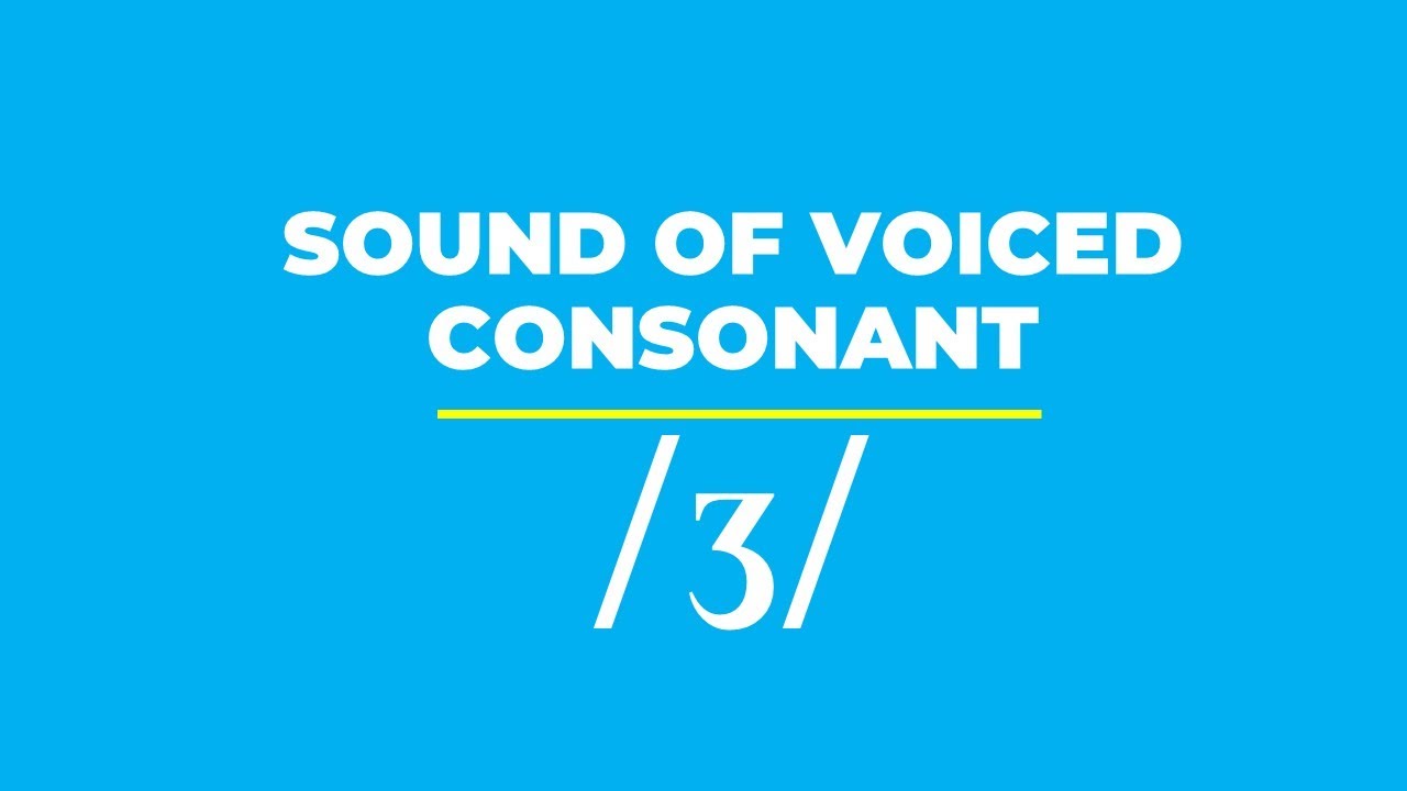 Pronunciation of Voiced consonant /ʒ/ | Phonetics | Pronunciation - YouTube