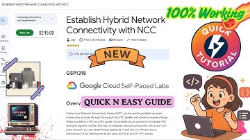 Establish Hybrid Network Connectivity with NCC #GSP1318 #qwiklabsarcade2025 #arcade_facilitator