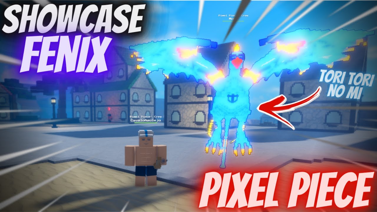 Leak do Modelo da Fênix, Pixel Piece, #Roblox #Jogo #Pixelpiece #inde