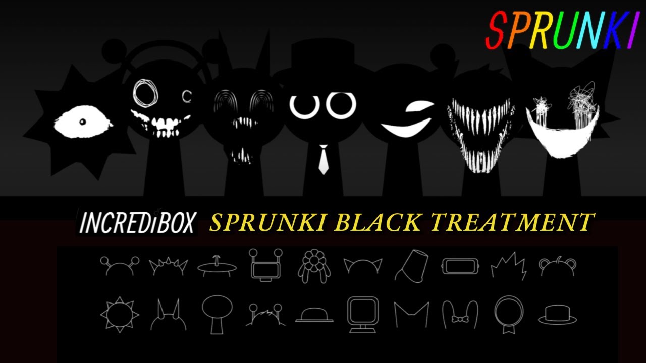 Incredibox - Sprunki Noir (Black Treatment) - Gameplay Showcase