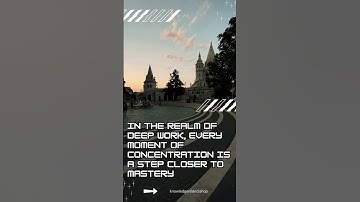 Deep Work Mastery Elevate Your Performance#selfimprovement #personalgrowth #tips #hacks #books