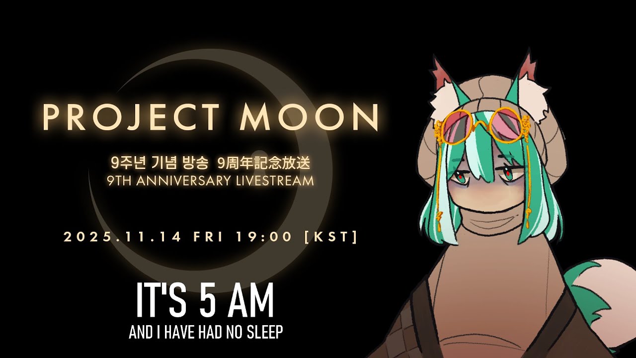 Project Moon Mc PROJECT MOON 9TH ANNIVERSARY LIVESTREAM WATCHALONG - YouTube