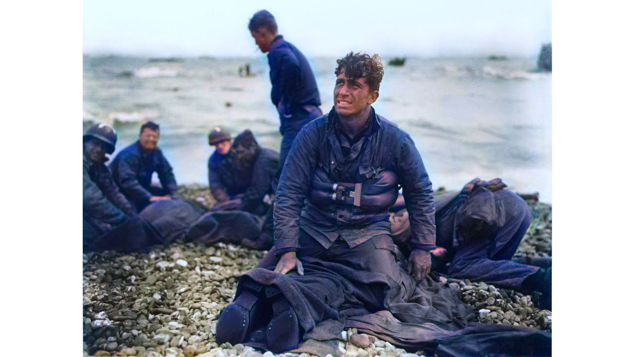 1944 Report on the Normandy Invasion - Remastered and in Color