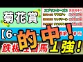 菊花賞2023【予想】「6-2-1-0」複勝率100%!混戦模様だが好勝負必至の1強はコレ!秋GⅠ初戦スプリンターズSは最終買い馬3頭の完全的中!