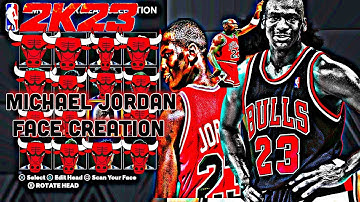 THE BEST MICHAEL JORDAN FACE CREATION ON NBA 2K23! CURRENT & NEXT GEN