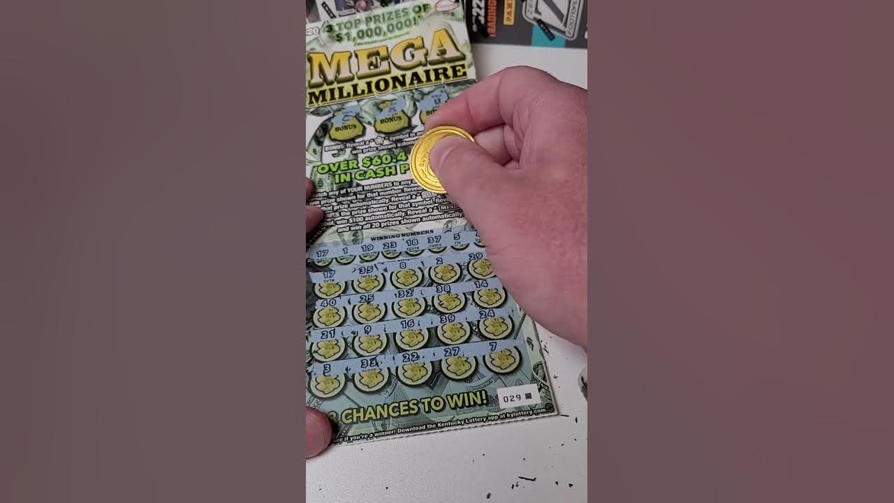 Winning Big MEGA Lottery Ticket Scratch Offs! YouTube