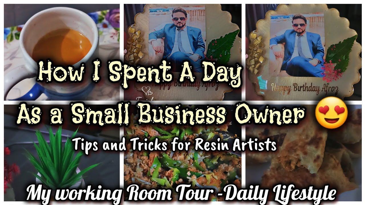 A Day In The Life Of A Small Business Owner - YouTube