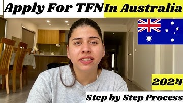 How to apply for a  TFN in #australia | TAX FILE NUMBER  #tfn | Australia Study Visa Process 2024