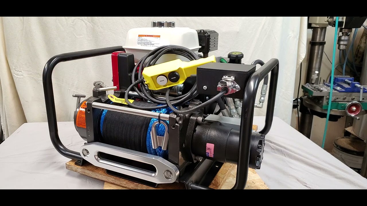 Idaho Winch 12,000lb Portable Gas Powered Winching Solution