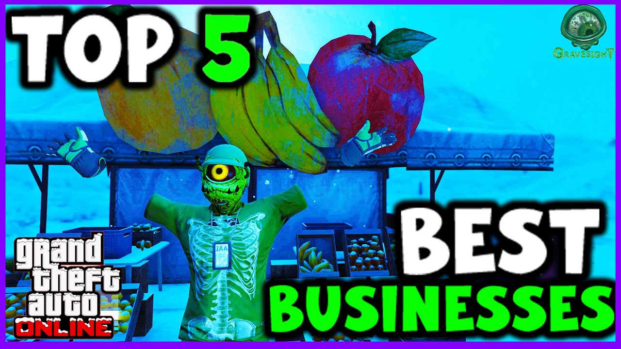 Top 5 BEST Businesses In GTA Online Make Millions YouTube 