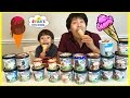 ICE CREAM CHALLENGE!! BEN & JERRY'S 20 FLAVORS Guess the flavor Taste test Funny video!