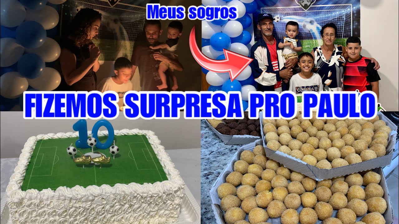 VLOG:ANIVERSÁRIO DO PAULO, FIZEMOS SURPRESA PARA ELE || LAIS VELOSO