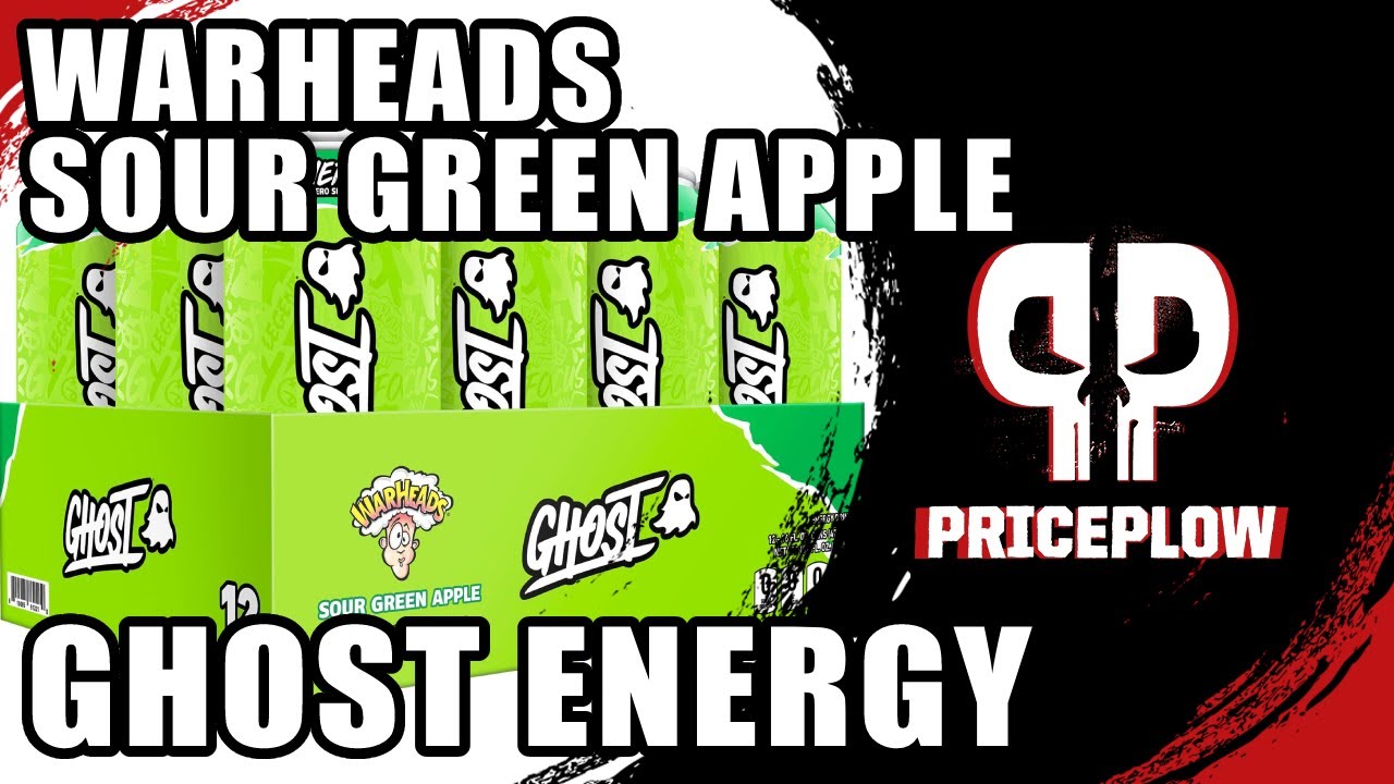 GHOST Pre-Workout Energy Powder Legend All Out Warheads Sour Green