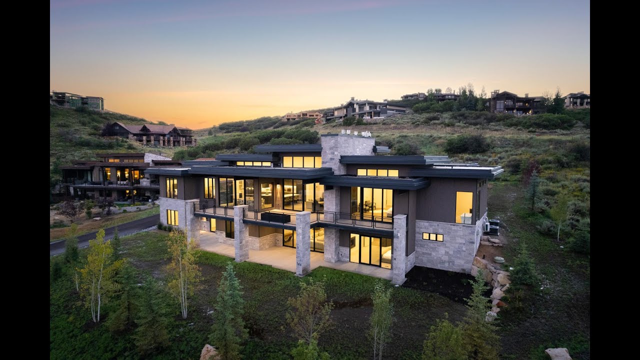 Brand New 7 Million Luxury Promontory Home in Park City, Utah YouTube
