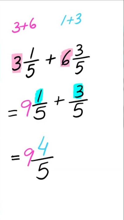 How to Add Mixed Numbers Fast | Adding Mixed Fractions Simplified | Math Tricks | Ms. Riaz Academy