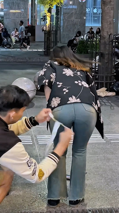 Prank celana sobek cewek cantik