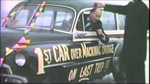 Mackinac Bridge designated a National Historic Civil Engineering Landmark