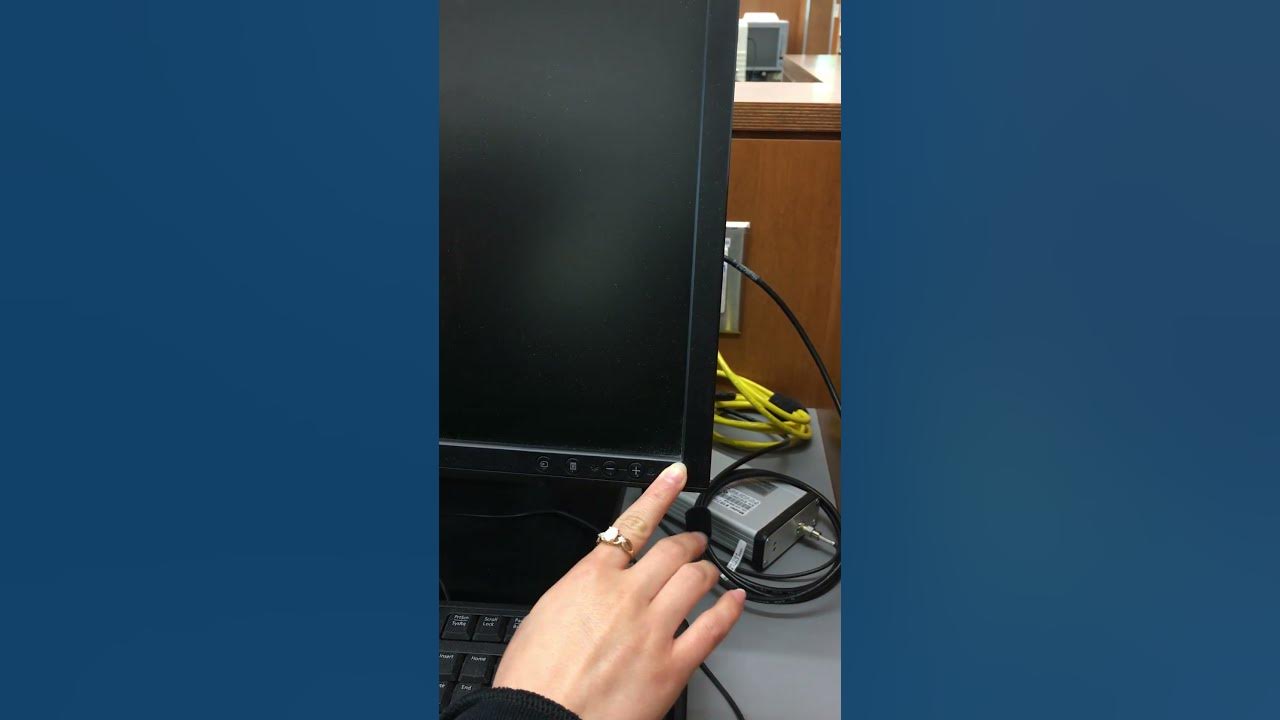 Monitor Power button YouTube