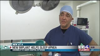Implantable device replaces CPAP for sleep apnea sufferers