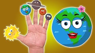Планеты Палец Семья | Палец песня | Компиляция для малышей | детского стишка | Planet Finger Family