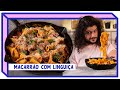 MACARRÃO COM LINGUIÇA DE 10 REAIS | Receitas Baratas