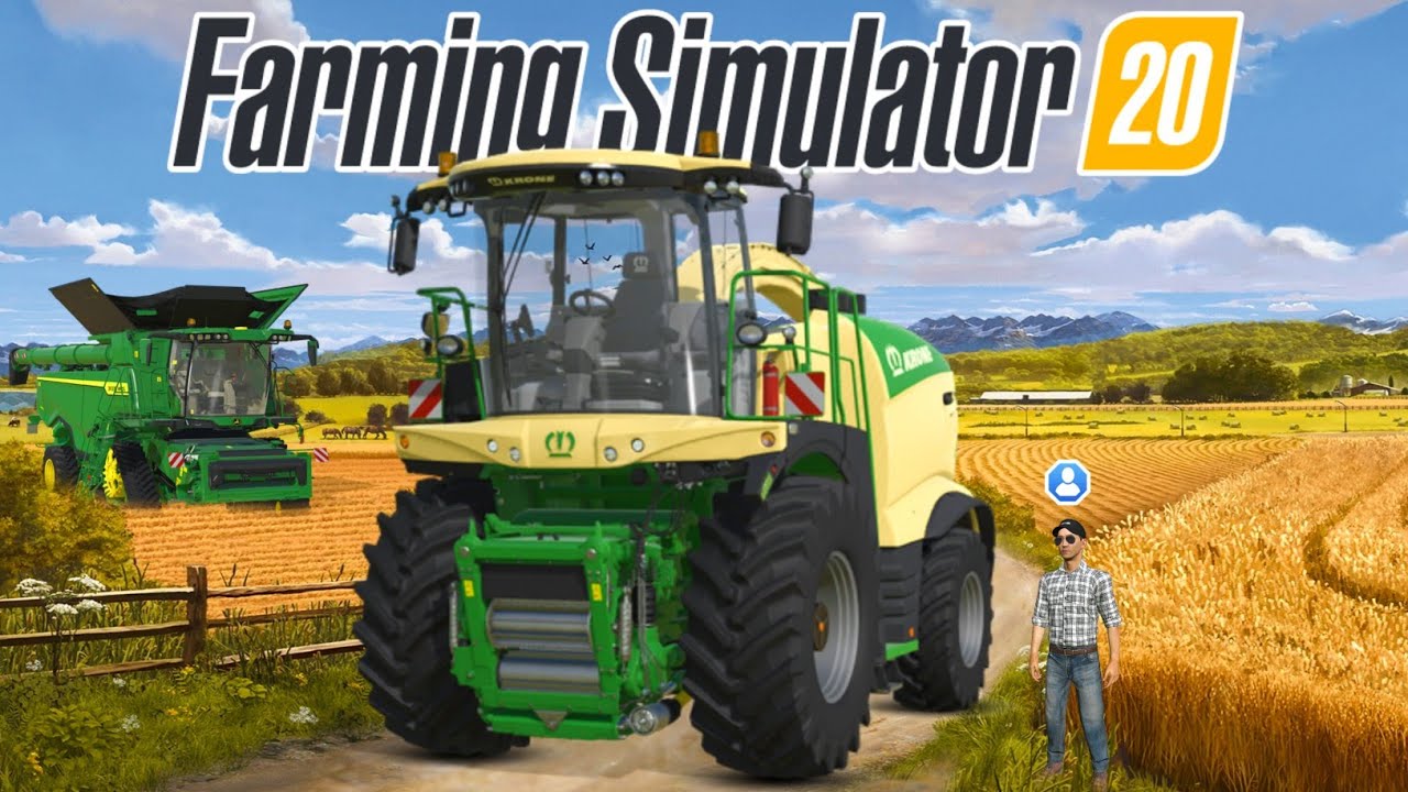 JOHN DEERE 9620 RX, Farming Simulator 20 GA Gameplay Fs20, Timelapse