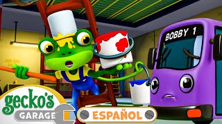 Gecko, ¡no despiertes a los mecanicos! | Garaje de Gecko en Español | Dibujos animados