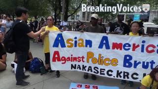 Korean Language: Asian Americans Support #BlackLivesMatter in Chicago by BreakingVoices.com 280 views 7 years ago 2 minutes, 56 seconds