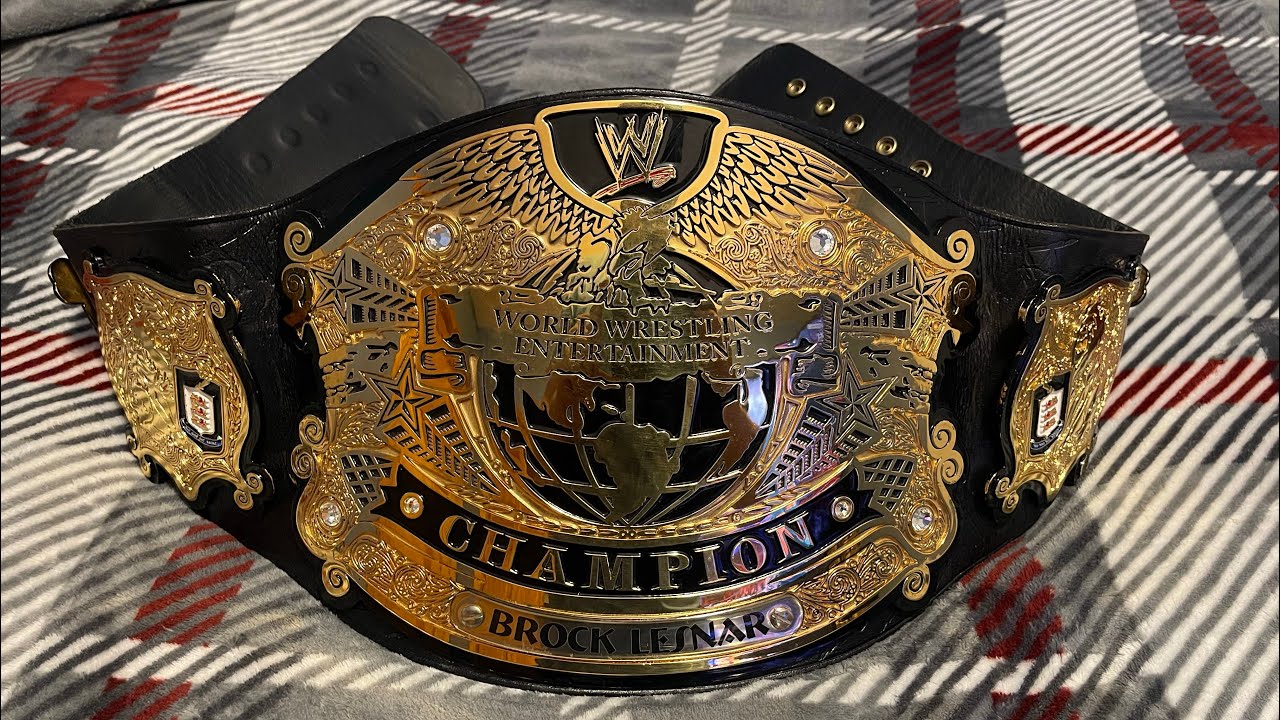 Billy Loomis Handmade Real WWE Undisputed Championship V4 - YouTube