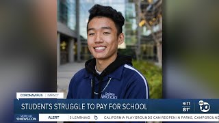Celebrity College student finds ways to support family through pandemic Profile