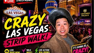 CRAZIEST LAS VEGAS STRIP THURSDAY NIGHT WALK