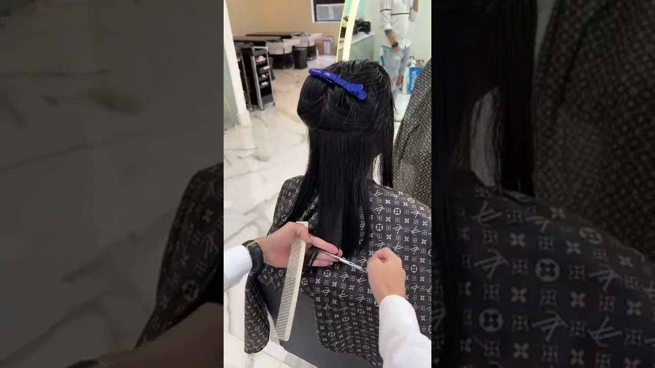 Chỉ những người tóc dài mới hiểu – 1900 Hair Salon #shorts | Khái quát những thông tin nói về day lam nhung kieu toc dep mới cập nhật
