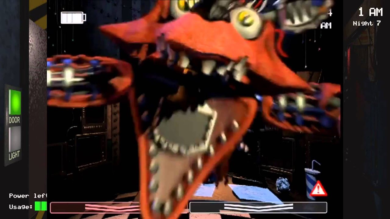 FNAF 2 - Withered Foxy Jumpscare on Make a GIF