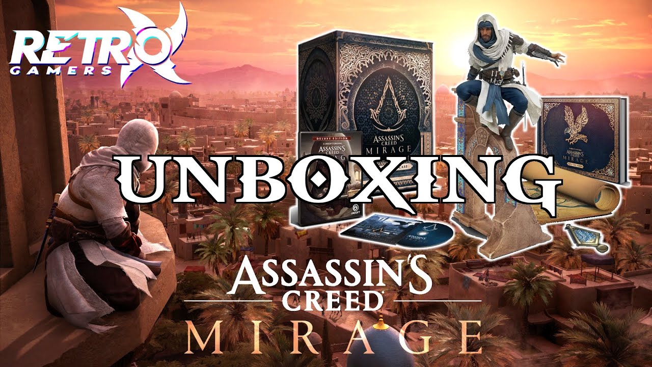 Assassin's Creed Mirage PS4 Unboxing 