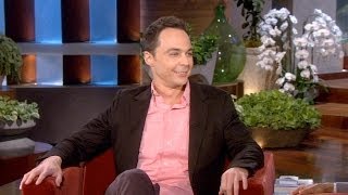 Jim Parsons and Ellen Discuss 'The Normal Heart'