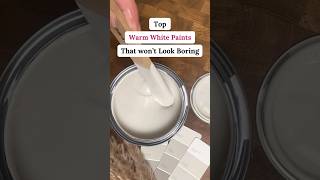 Warm white paints that actually add character? Yes, please. #colorinterior #colors #home