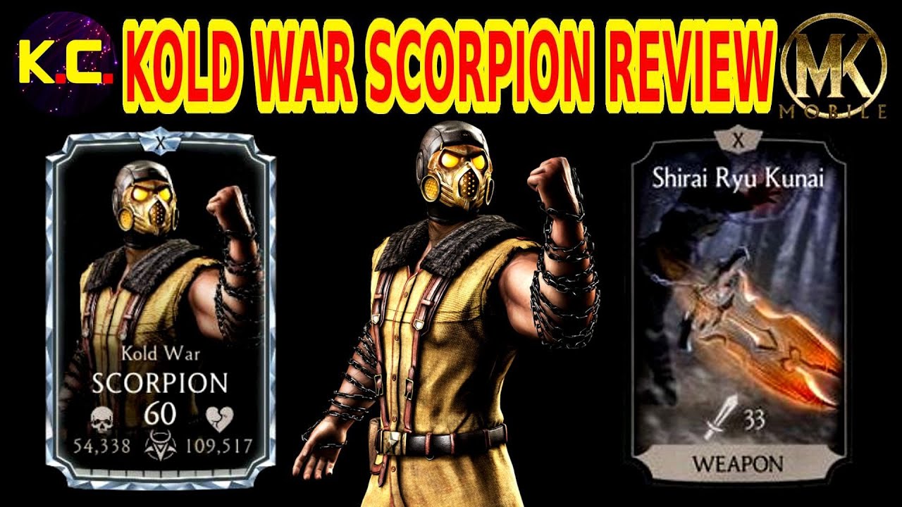 MK Mobile - Kold War Scorpion Review