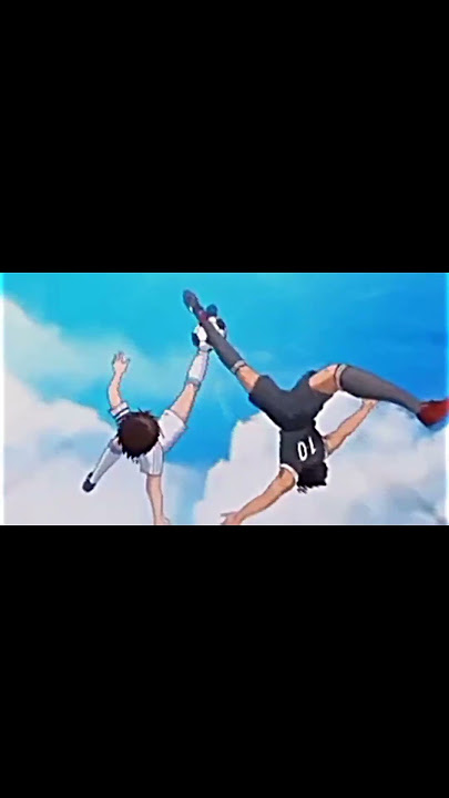 tendangan tsubasa di dunia nyata #jedagjedug #captaintsubasa #shorts