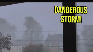 I Survived The Strongest Storm of my Life...(80 MPH GUSTS)