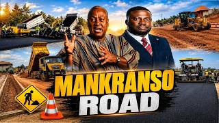 🚨 ABUAKWA-MANKRANSO Road NOW: The Shocking Truth About This Major Project! #watch