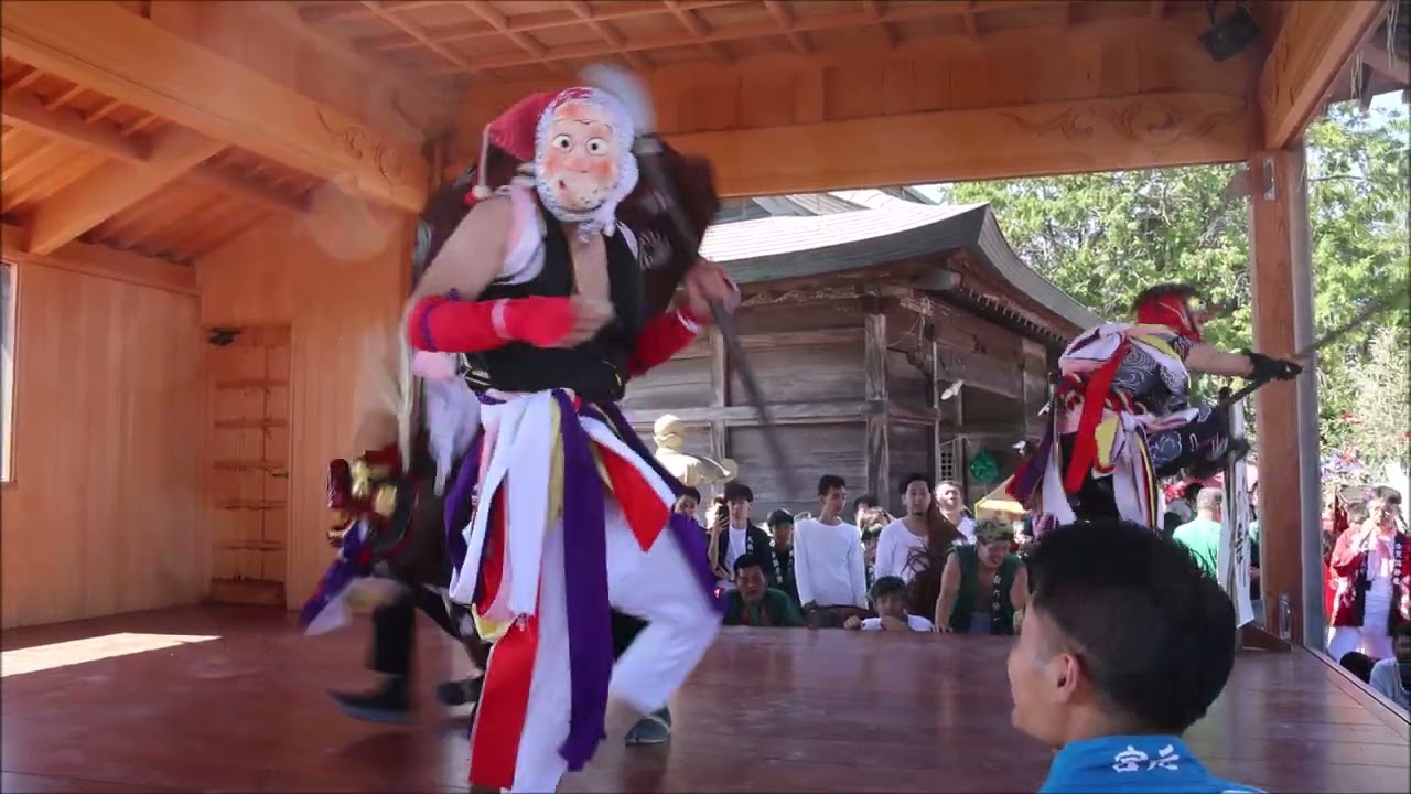 天満神社秋祭り4獅子舞2024