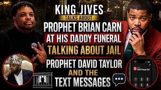 Brian Carn Talks JAIL at Dad’s Funeral! David E. Taylor Text Messages EXPOSED | King Jives Live!
