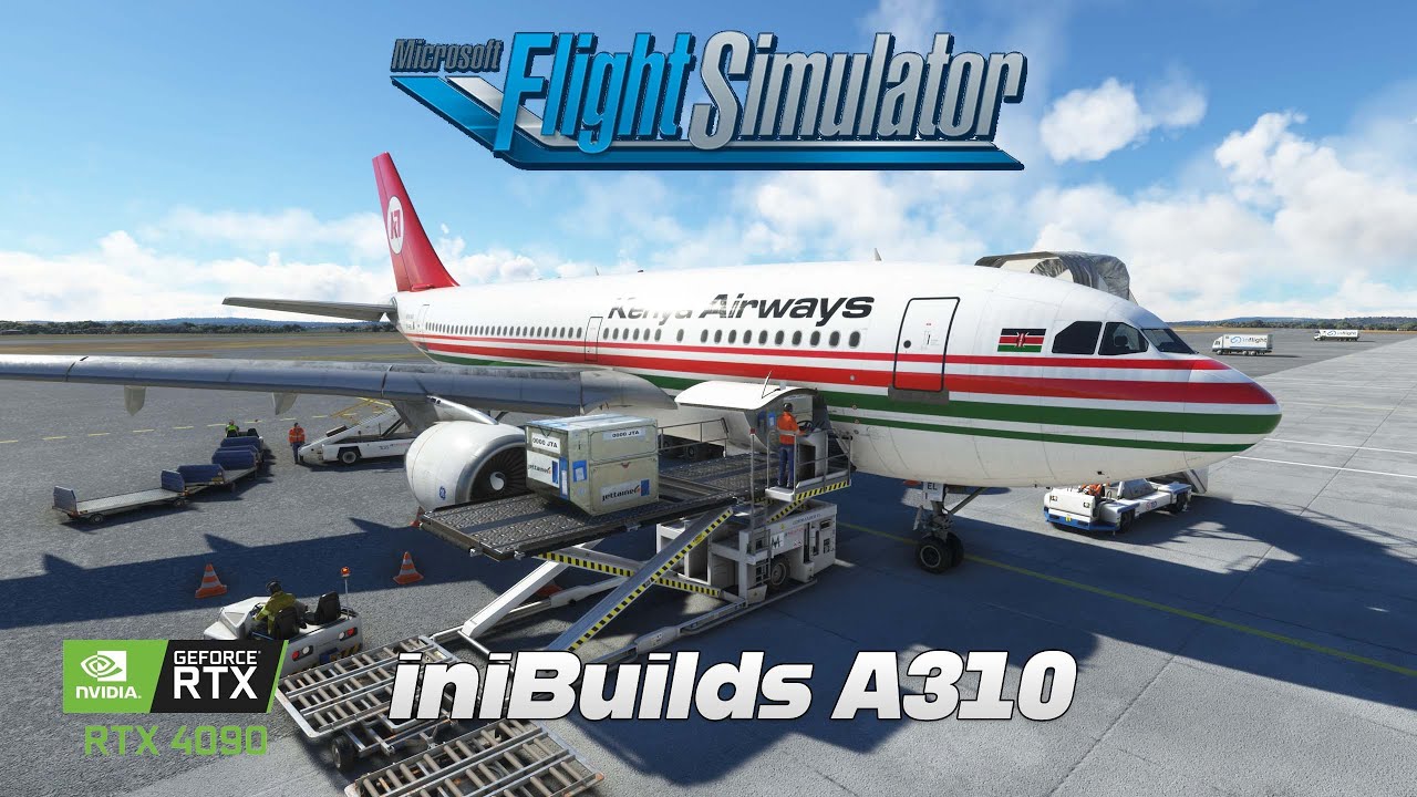 MSFS | iniBuilds A310 Enhanced | HKJK-HUEN | GSX Pro, FSLTL - YouTube