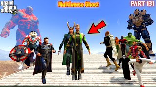 Multiverse Ghost Adam Become Loki Can Black Adam Save Shin Chan in GTA5 #131