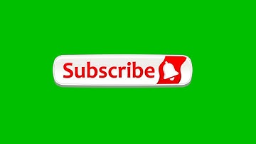 #GreenScreen - White Subscribe Button Animation with Sound Effects. #TutsOFF