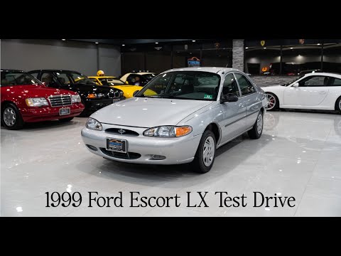 1999 Ford Escort LX  One Owner 15K Original Miles Test Drive