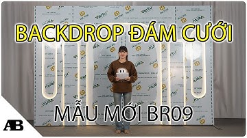 Backdrop đám cưới đèn led neon trang trí đám cưới đẹp BR09