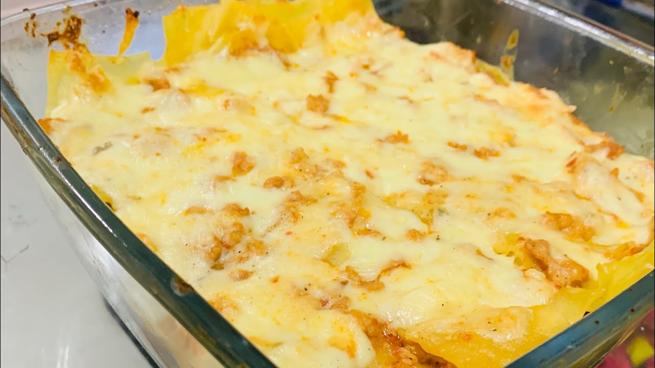 Chicken Alfredo Lasagna Recipe hindi easiest lasagna recipe 